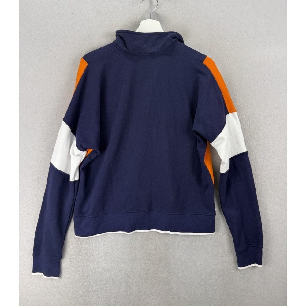 WEAR‎ Erin Andrews Denver Broncos 1/2 Zip Colorblock Pullover Women's Sz M NFL - Picture 2 of 8